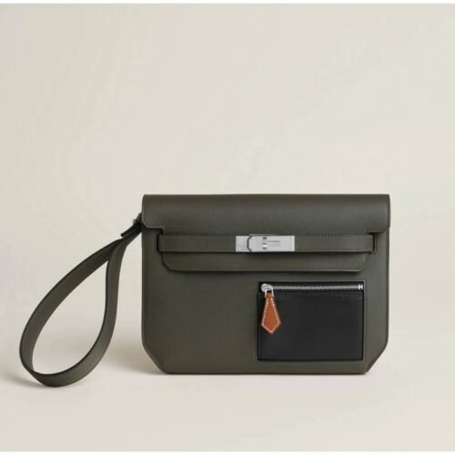 photo_12_2026-03-30_21-38-56 Hermès Dépêche 25 – Vert-de-Gris / Noir / Fauve