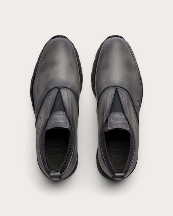 S6255-001_fast-track-slip-on_graphite-moss_berluti_04 BERLUTI, Slip-On Fast Track