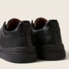 BASKETS TRIPLE STITCH™ EN CUIR NOIR