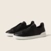 BASKETS TRIPLE STITCH™ EN CUIR NOIR