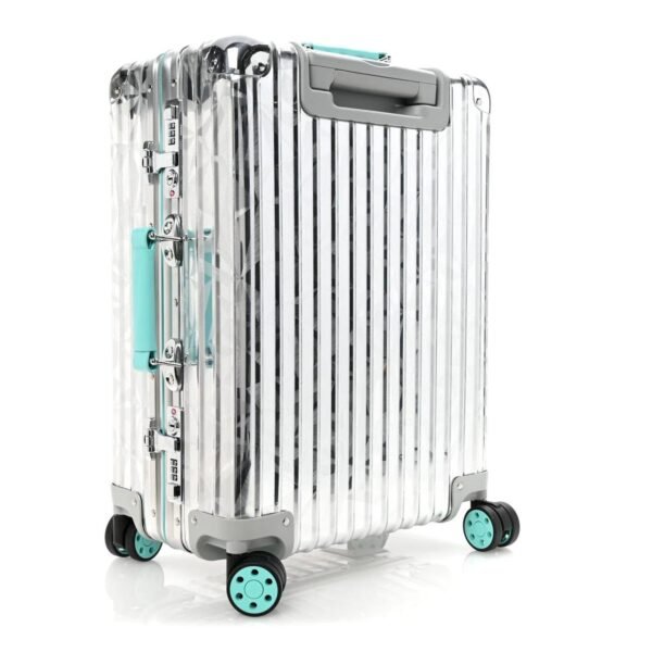 photo_5_2026-05-18_03-17-54 Valise cabine Rimowa x Tiffany & Co. Rock Cut argenté