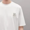 T-shirt mini patch cuir « H'Cheval »