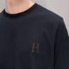 T-shirt mini patch cuir « H'Cheval »