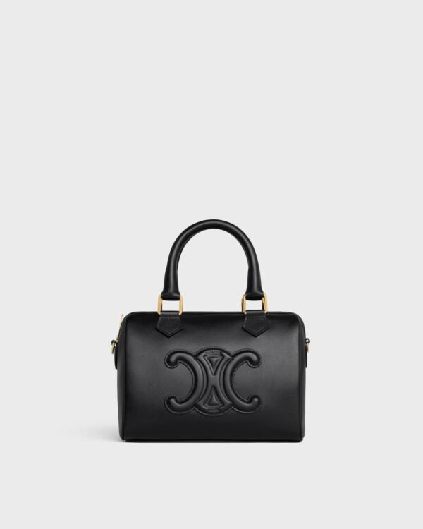 SMALL BOSTON IN SMOOTH CALFSKIN
