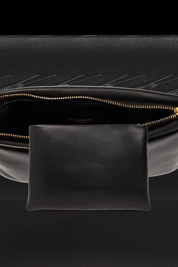 POUCHETTE SAINT LAURENT EN CUIR