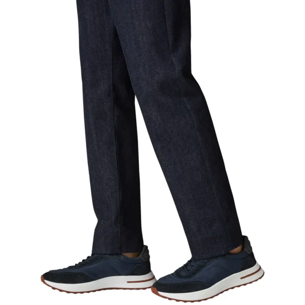 Loro Piana Week End Walk Navy Sneaker